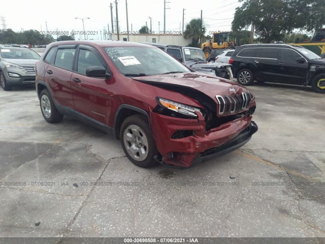 jeep cherokee 2015 1c4pjlabxfw616954