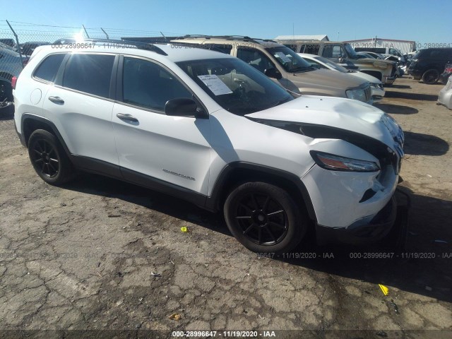 jeep cherokee 2016 1c4pjlabxgw222212