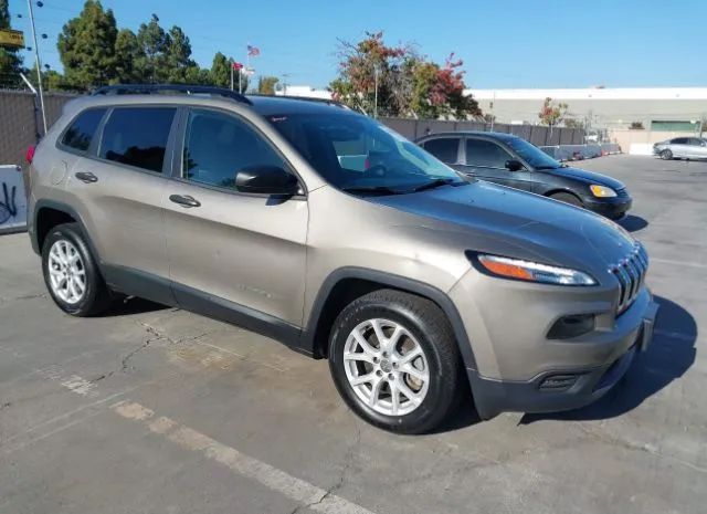 jeep cherokee 2016 1c4pjlabxgw257591