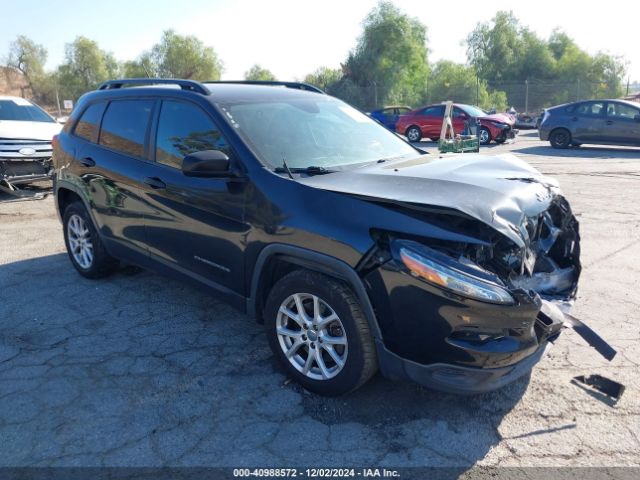 jeep cherokee 2016 1c4pjlabxgw275587