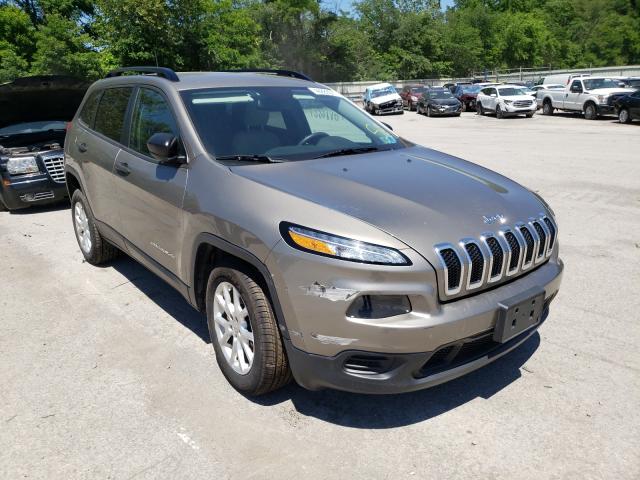 jeep cherokee s 2016 1c4pjlas6gw281533