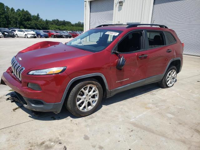 jeep cherokee s 2016 1c4pjlas6gw292029