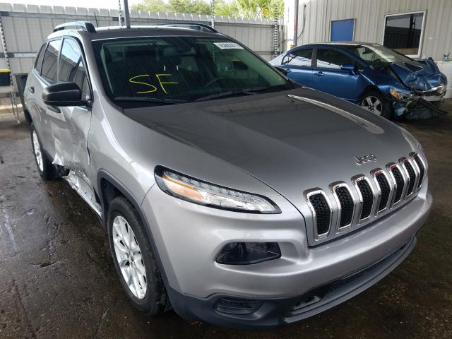 jeep cherokee s 2016 1c4pjlas6gw297800