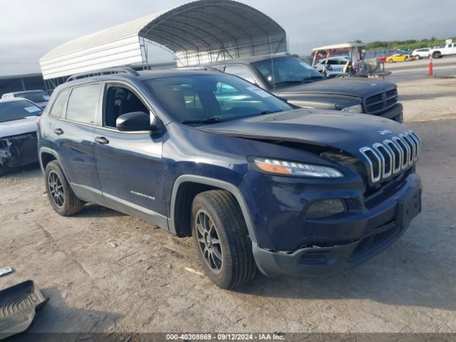 jeep cherokee 2016 1c4pjlasxgw342463