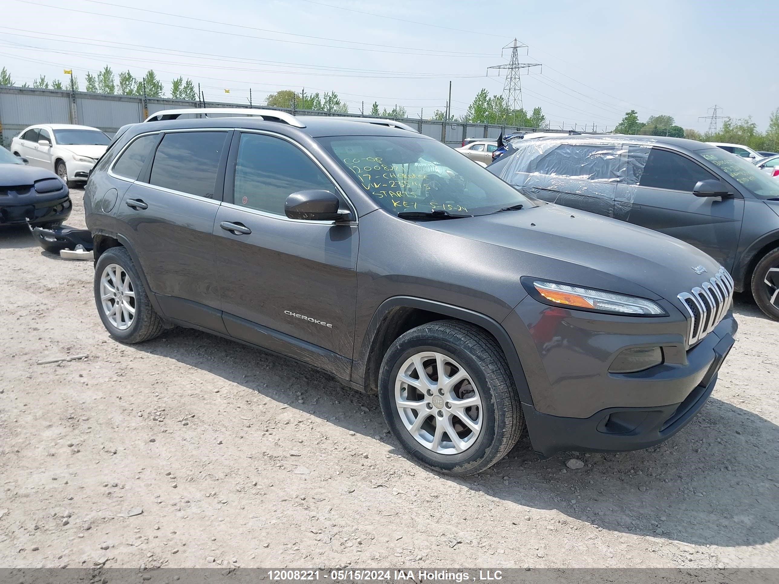 jeep cherokee 2017 1c4pjlcb9hd233745