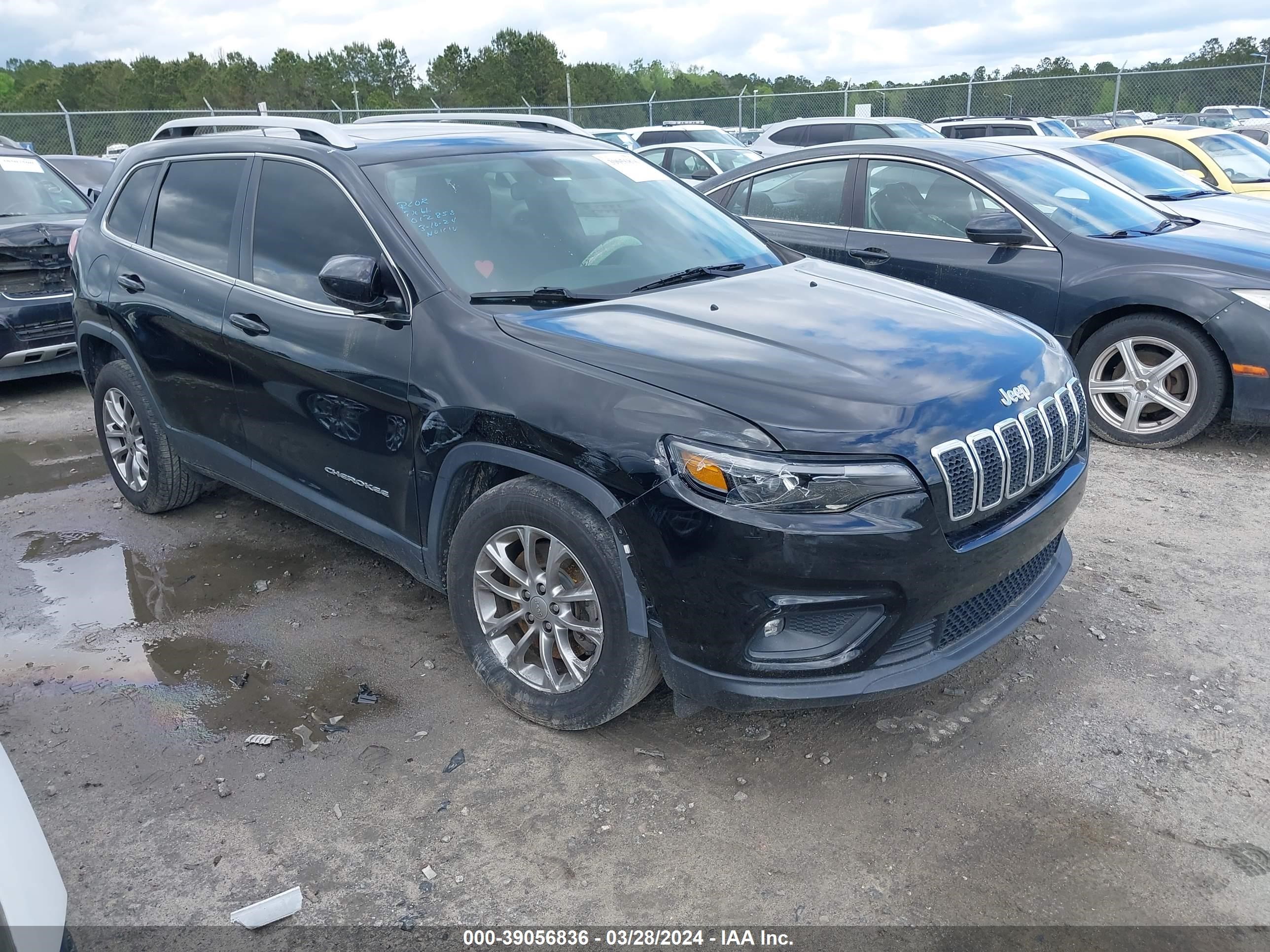 jeep cherokee 2019 1c4pjllb6kd434610