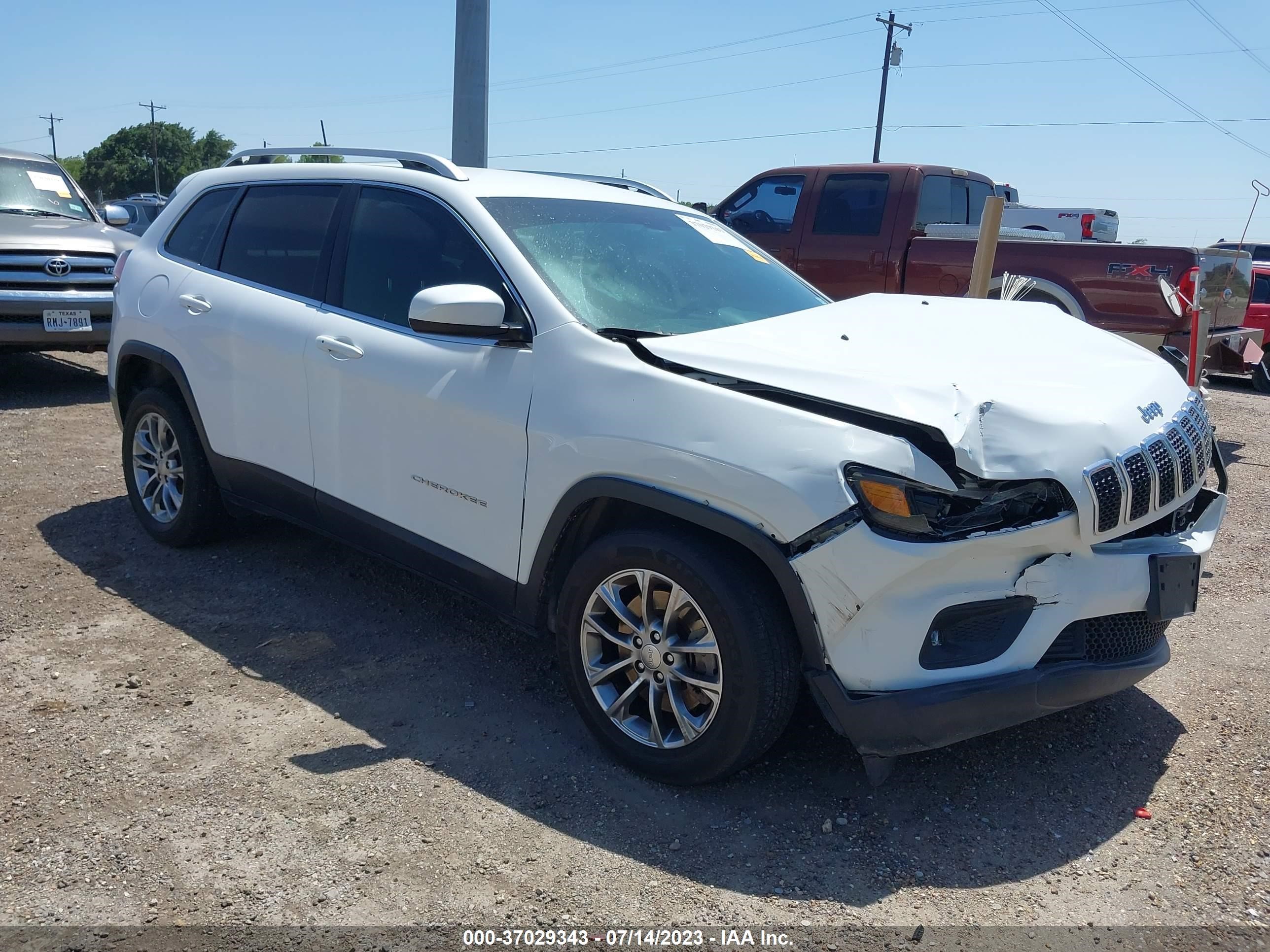 jeep cherokee 2019 1c4pjllb8kd164263