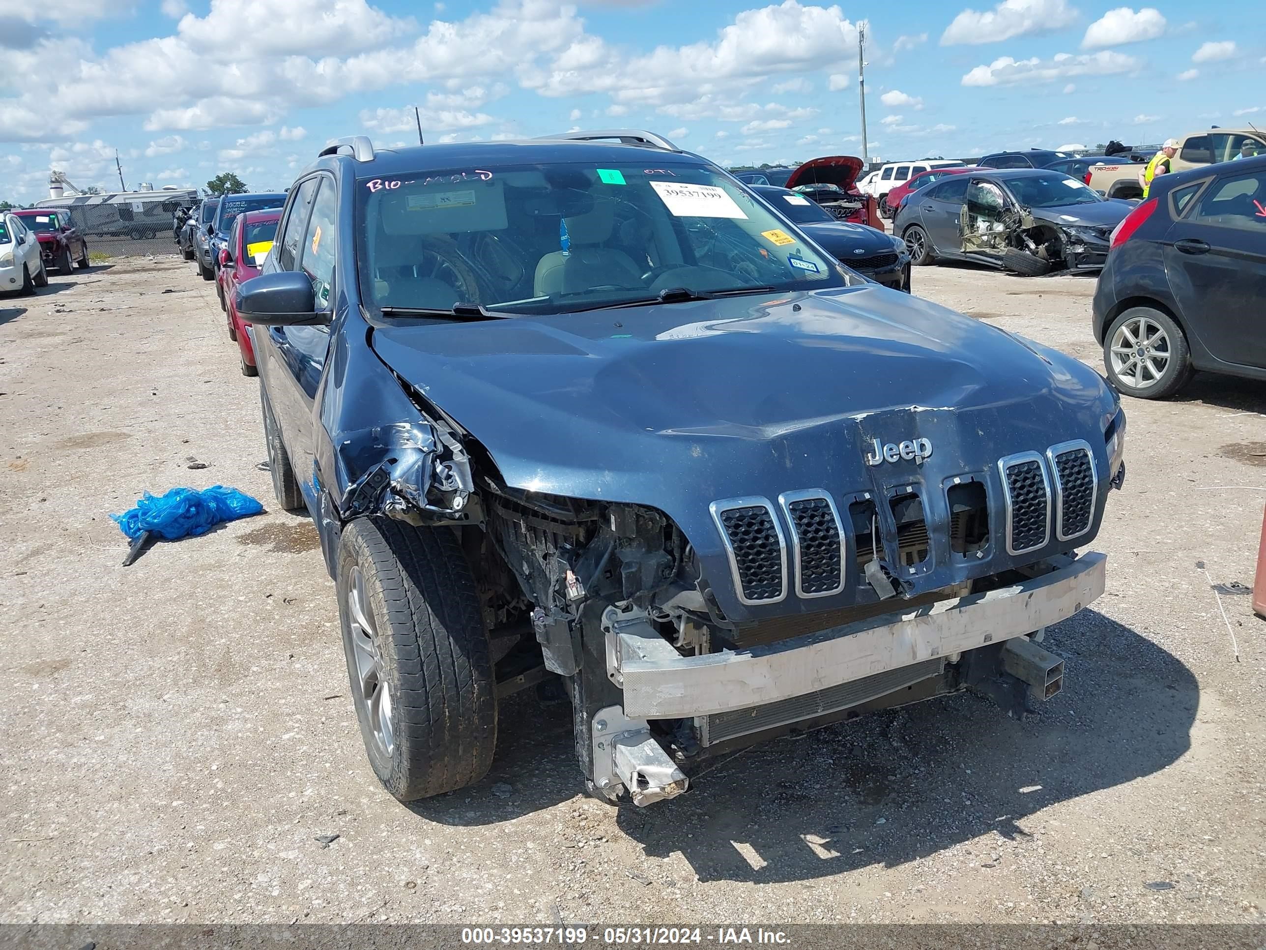 jeep cherokee 2020 1c4pjllb9ld580937