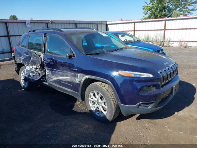 jeep cherokee 2016 1c4pjmab0gw118091