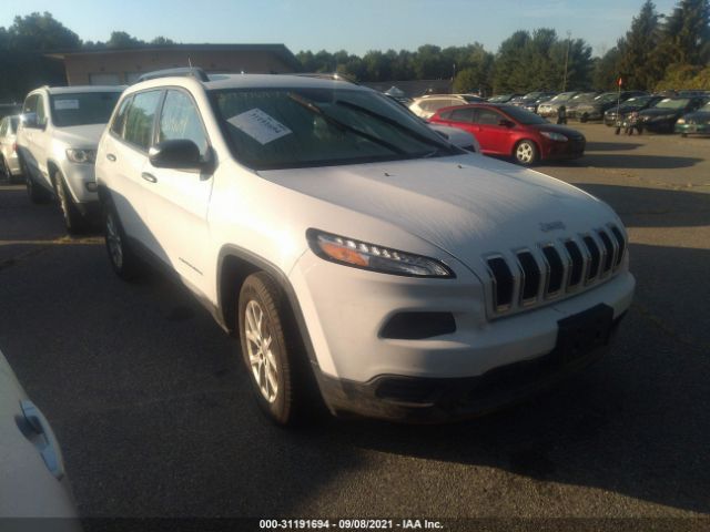 jeep cherokee 2016 1c4pjmab0gw152550