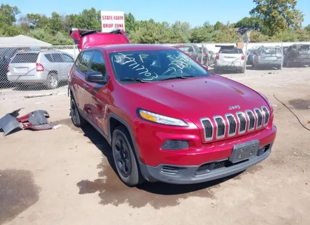 jeep cherokee 2016 1c4pjmab0gw245696