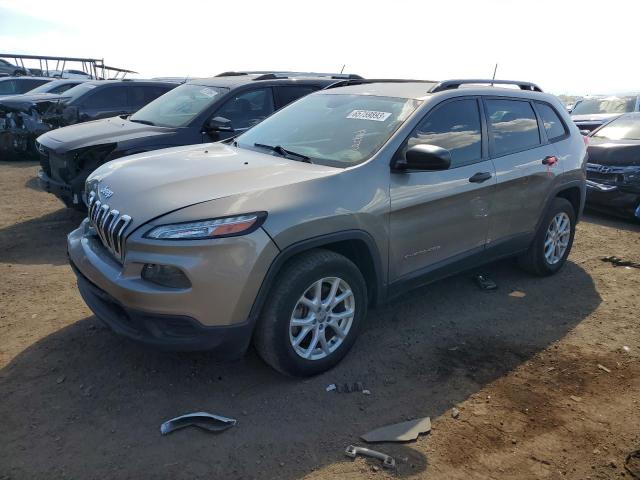 jeep cherokee s 2016 1c4pjmab0gw268363