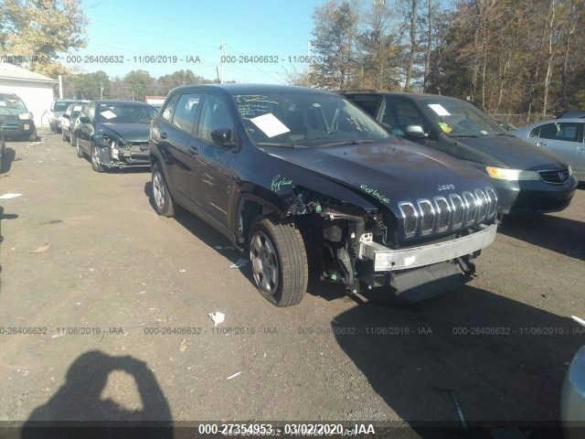 jeep cherokee 2016 1c4pjmab1gw148099