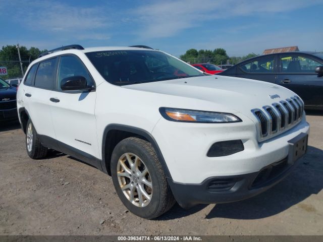 jeep cherokee 2016 1c4pjmab2gw170807