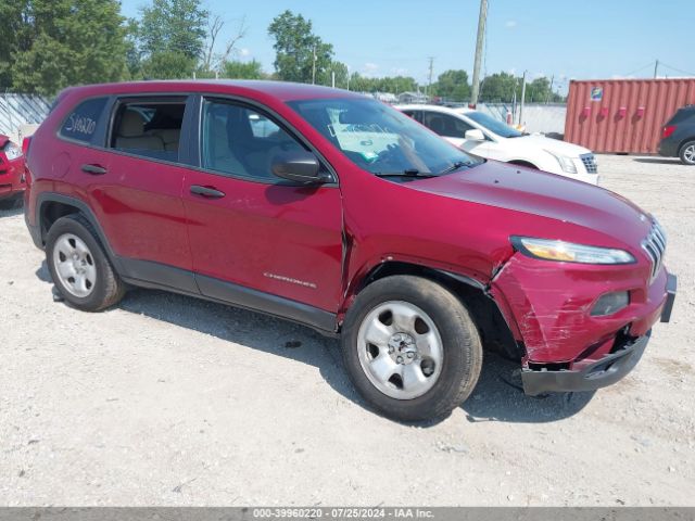 jeep cherokee 2016 1c4pjmab7gw313928