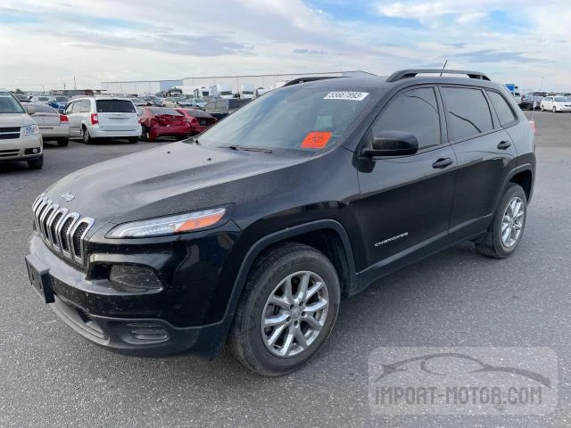 jeep cherokee 2016 1c4pjmab9gw109857