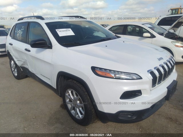 jeep cherokee 2016 1c4pjmas5gw215092