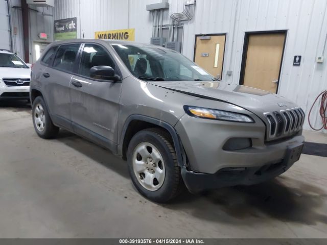 jeep cherokee 2016 1c4pjmas5gw357085