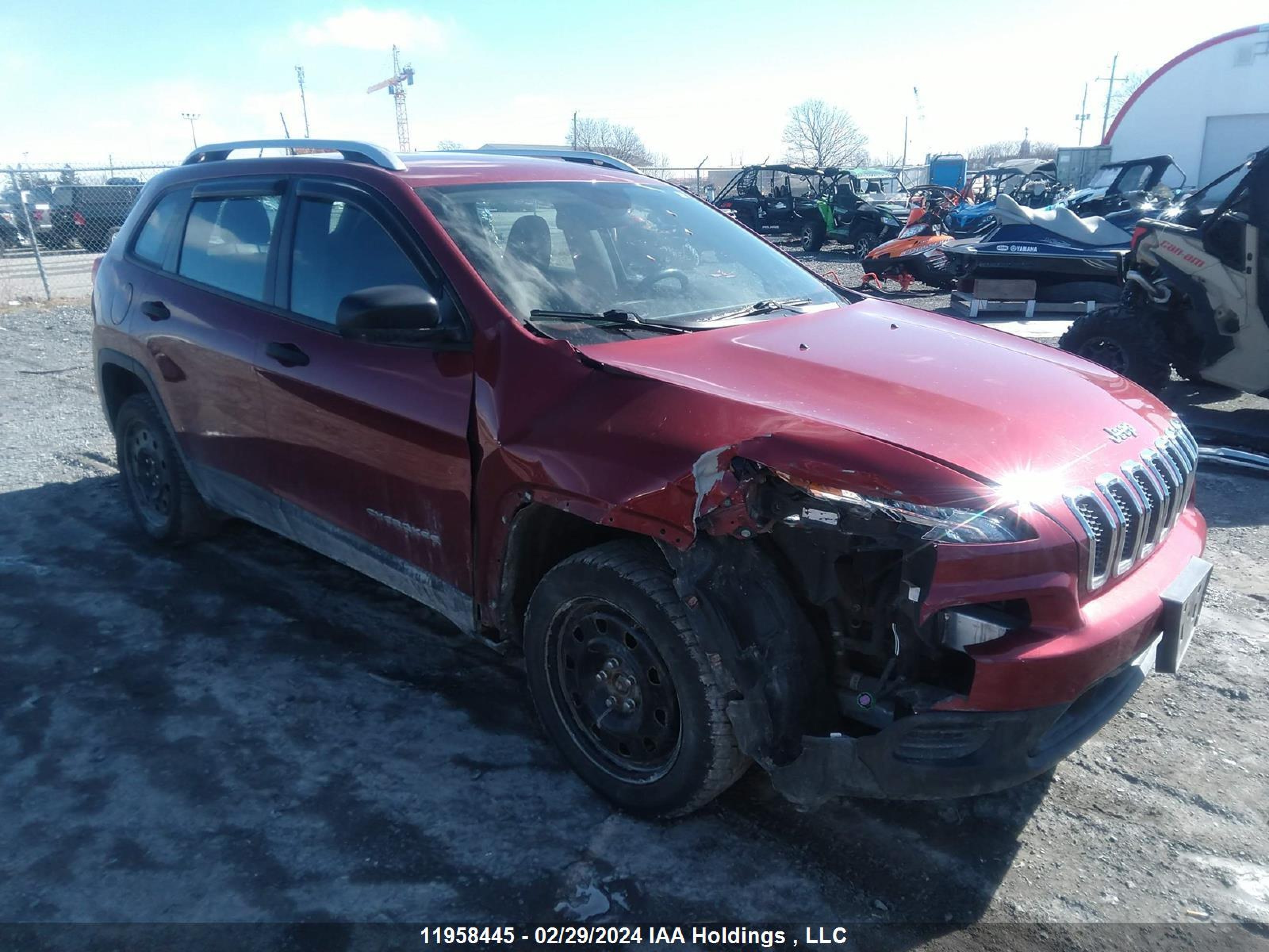 jeep cherokee 2016 1c4pjmas5gw365266