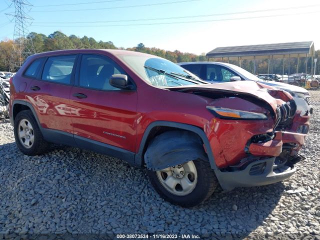 jeep cherokee 2017 1c4pjmas5hd227742