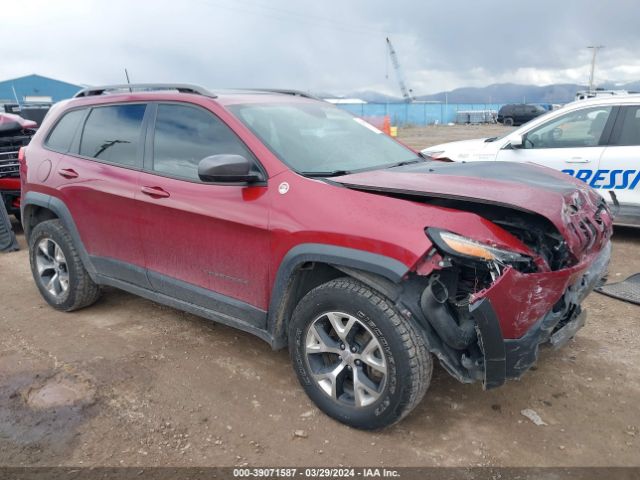 jeep cherokee 2016 1c4pjmbs0gw256213