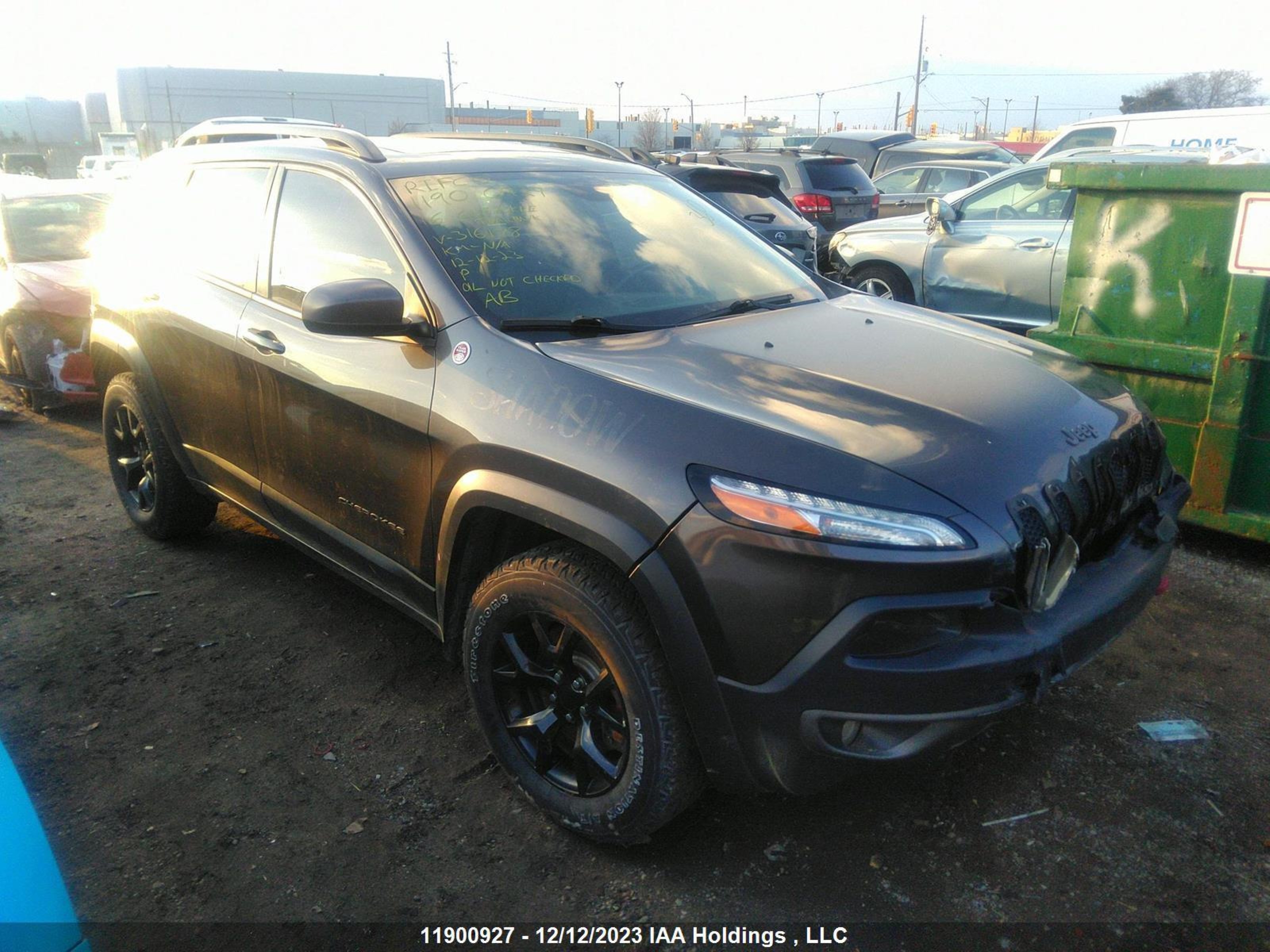 jeep cherokee 2016 1c4pjmbs7gw316178