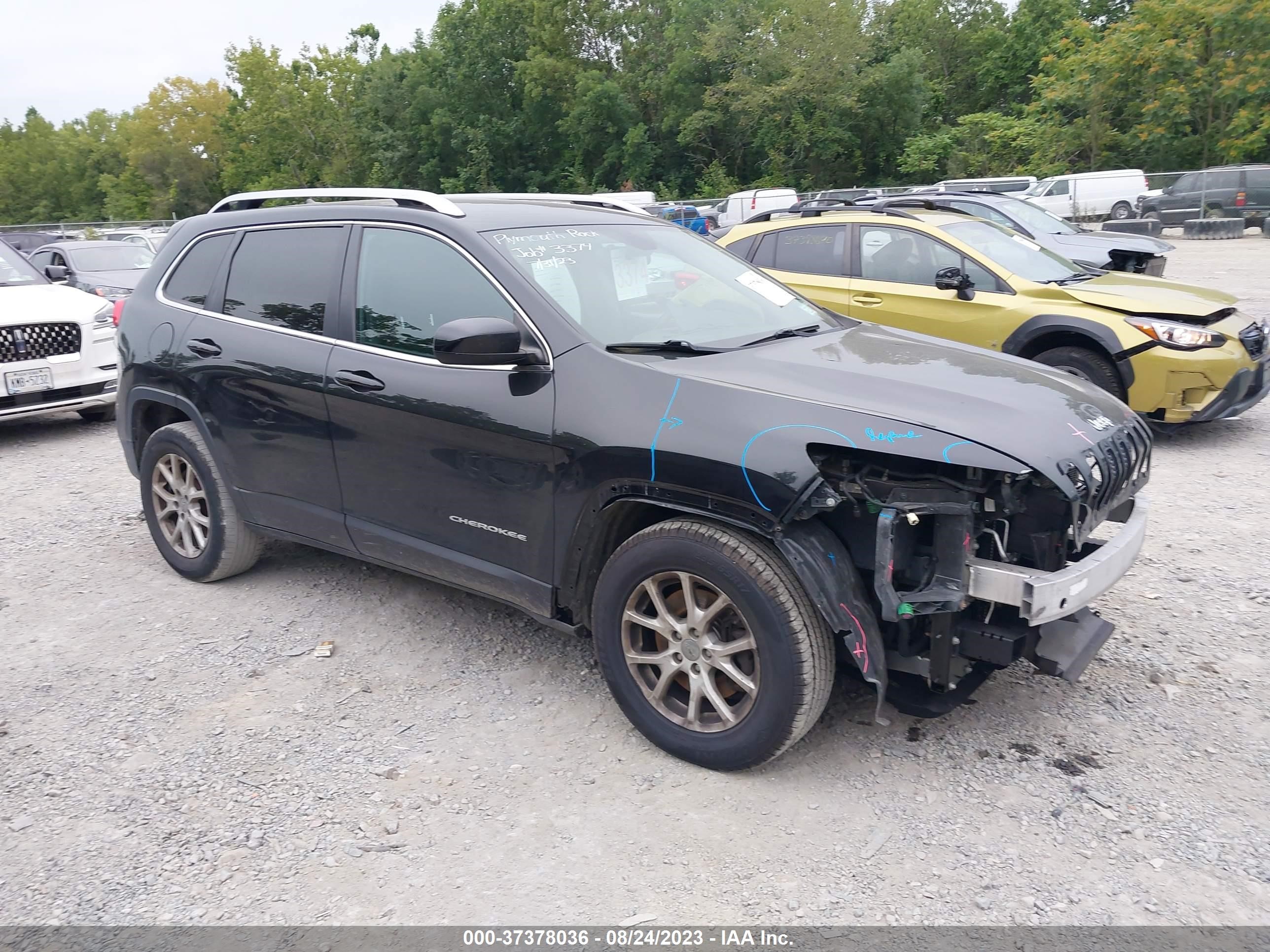 jeep cherokee 2016 1c4pjmcb1gw263265