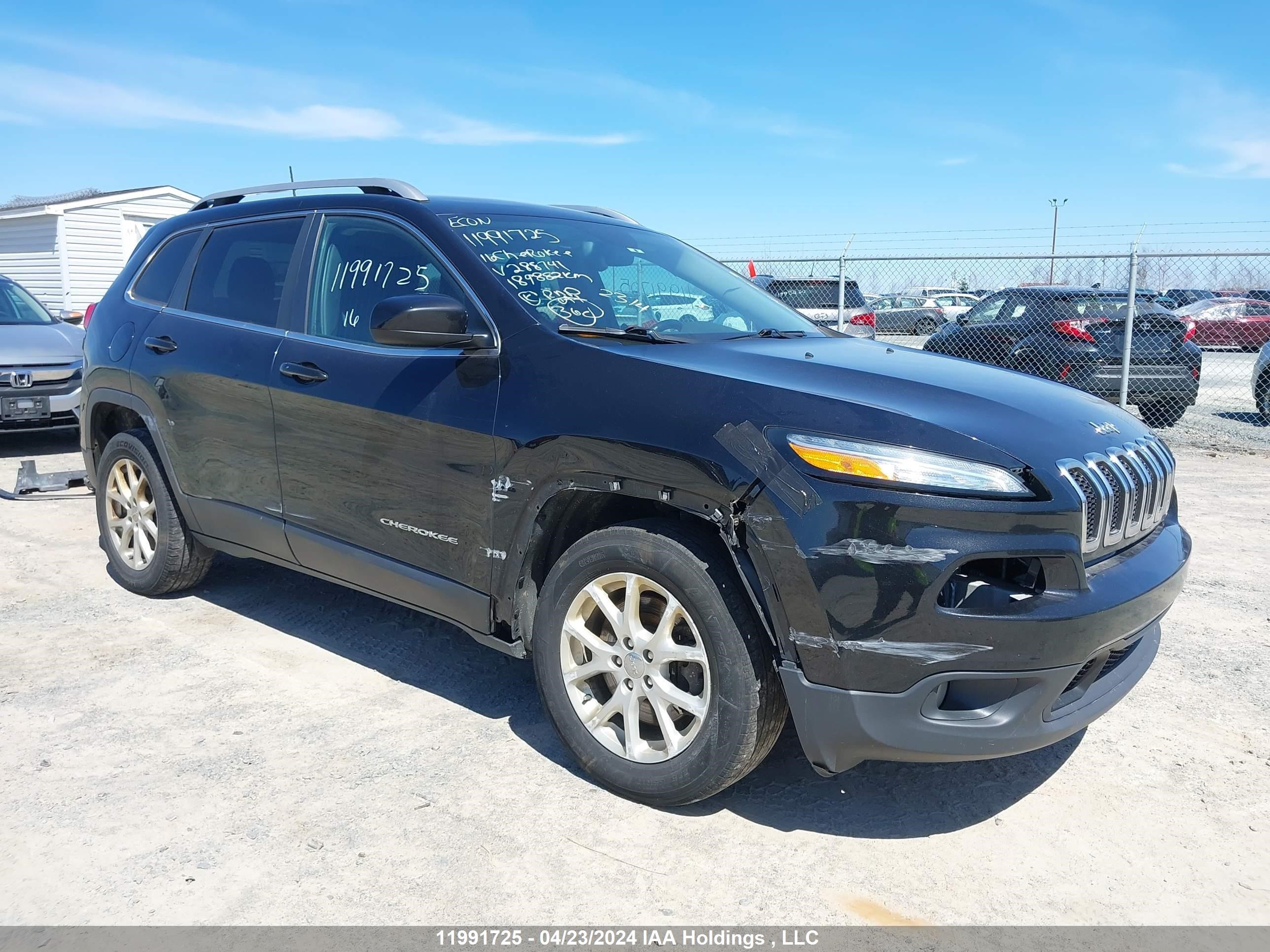 jeep cherokee 2016 1c4pjmcs0gw288741