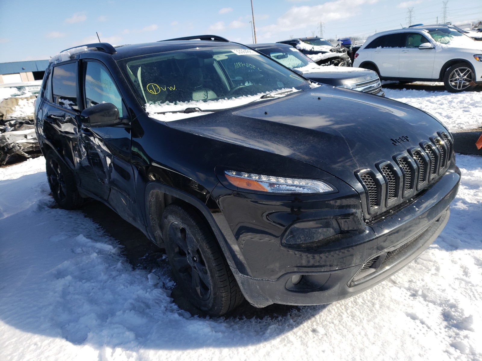 jeep cherokee 2017 1c4pjmdb4hw635505