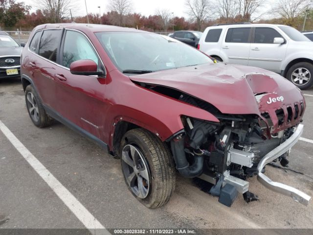 jeep cherokee 2019 1c4pjmdn0kd231484