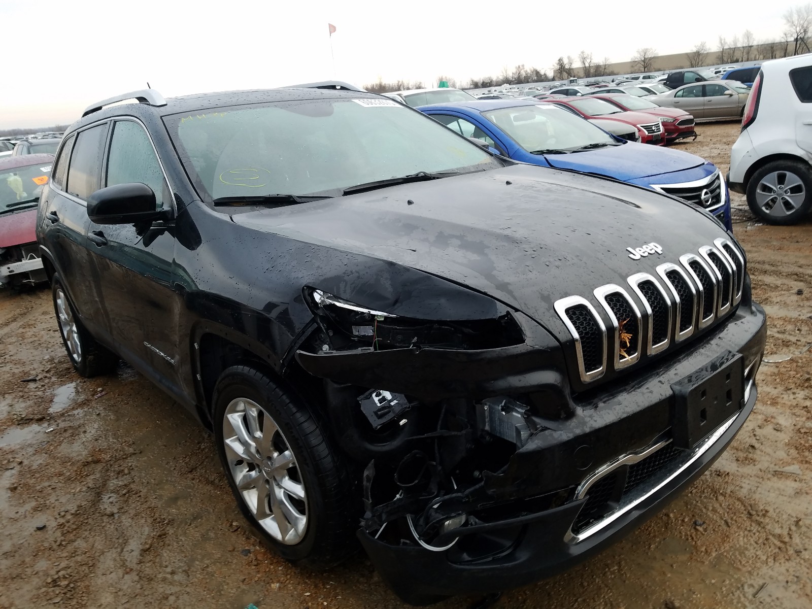 jeep cherokee l 2014 1c4pjmds7ew242464