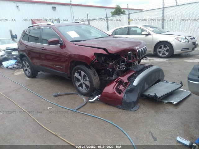 jeep cherokee 2019 1c4pjmdx0kd322322