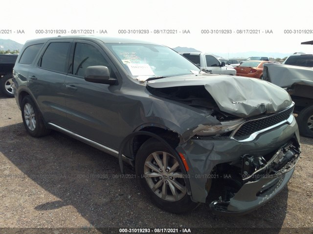 dodge durango 2021 1c4rdhag2mc572830