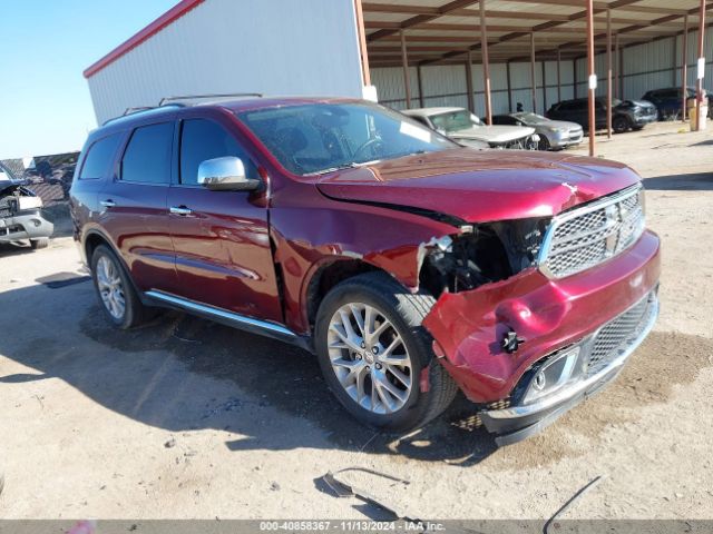 dodge durango 2016 1c4rdhag3gc459666