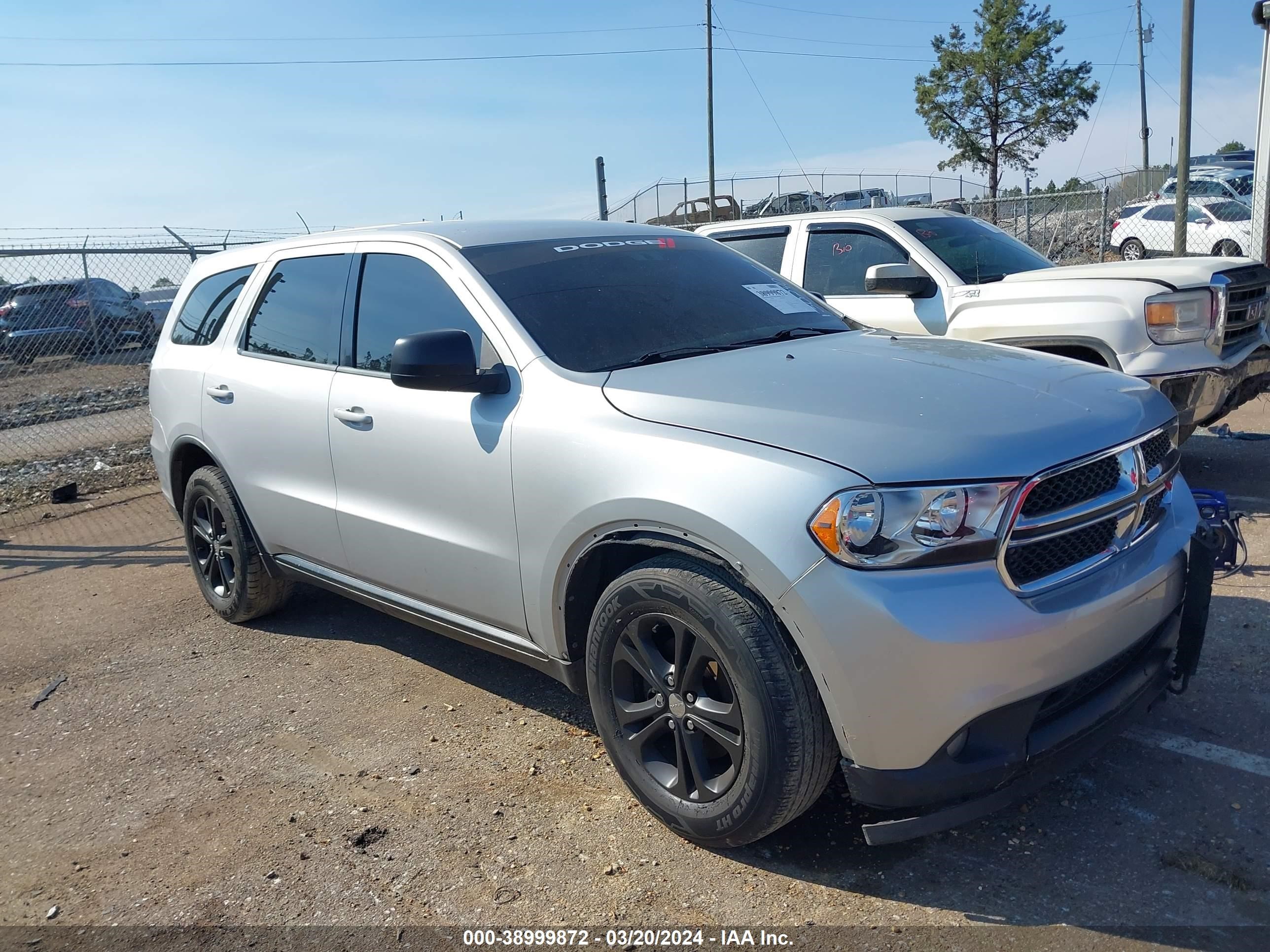 dodge durango 2012 1c4rdhag9cc130240