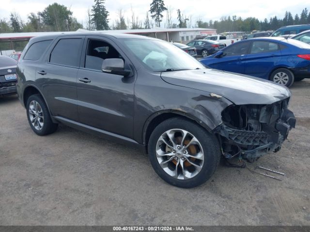 dodge durango 2019 1c4rdhdg0kc659019