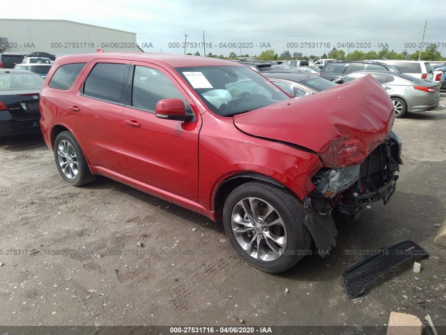 dodge durango 2019 1c4rdhdg3kc684447