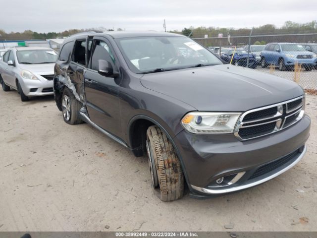 dodge durango 2016 1c4rdhdg9gc371605