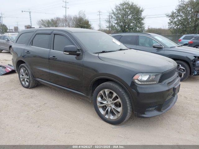 dodge durango 2019 1c4rdhdg9kc803179