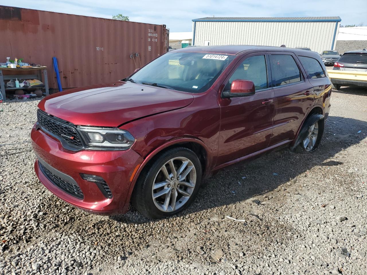 dodge durango 2021 1c4rdhdg9mc554160