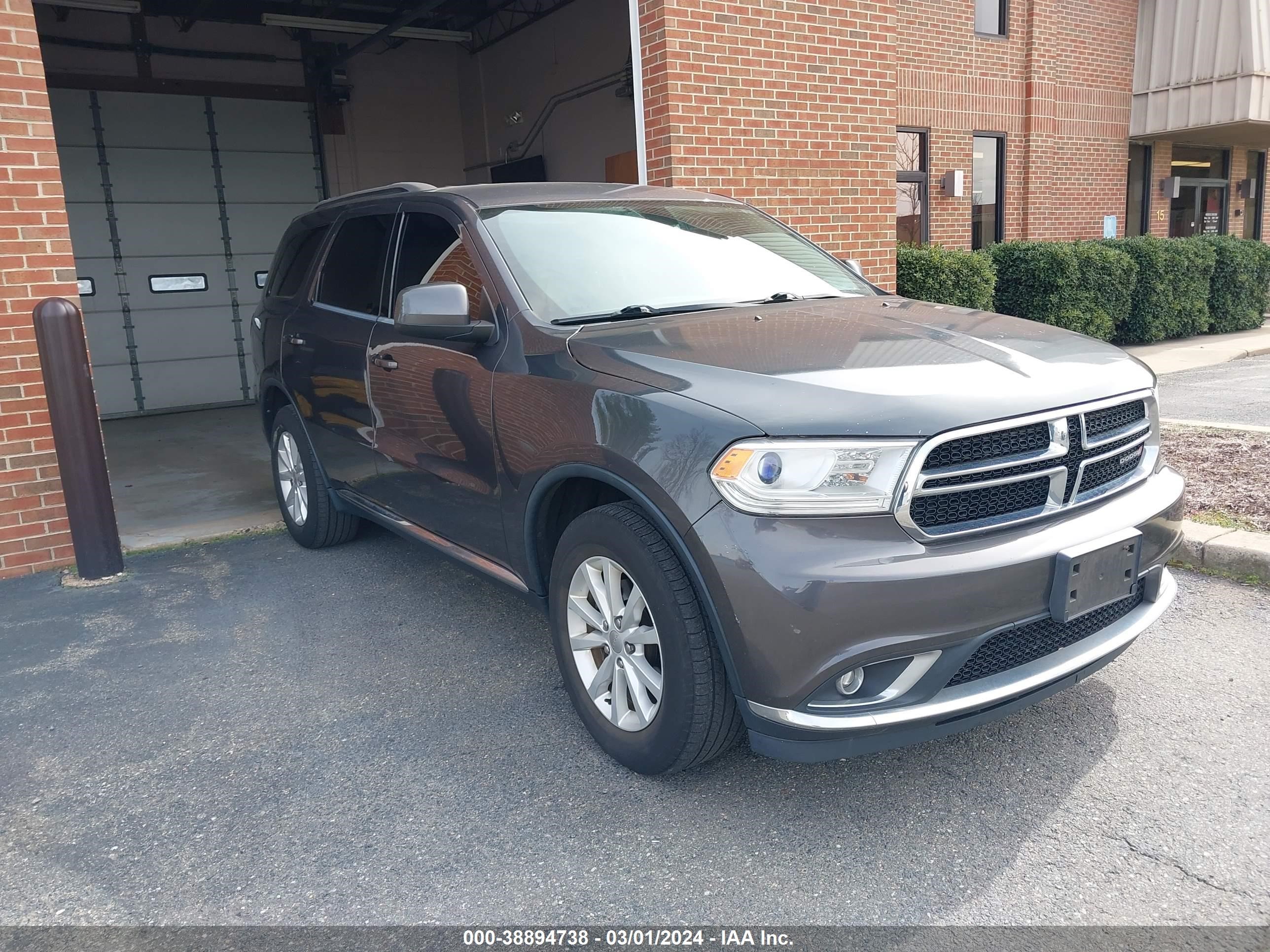 dodge durango 2015 1c4rdjag2fc953491