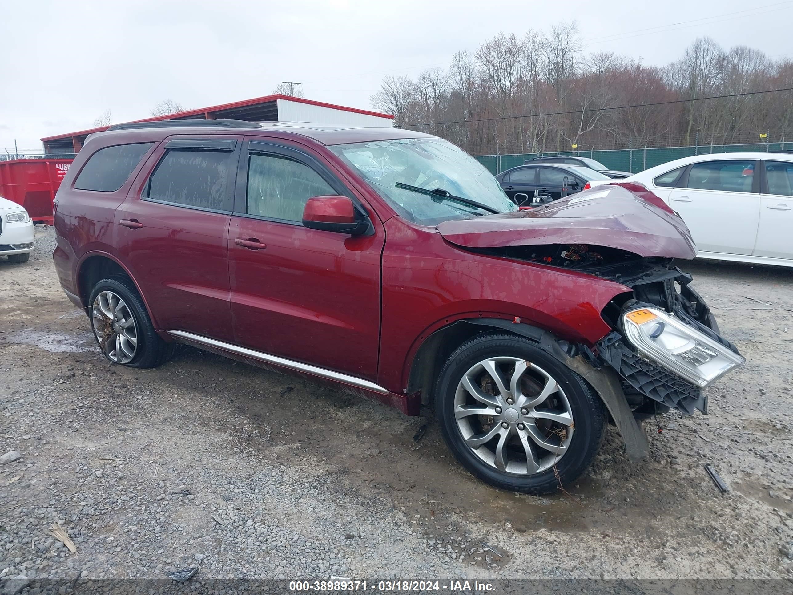 dodge durango 2018 1c4rdjag2jc210306