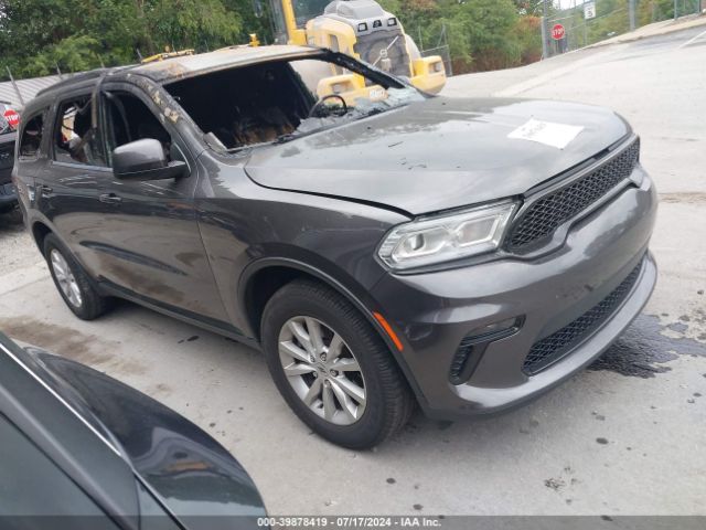 dodge durango 2021 1c4rdjag3mc579633