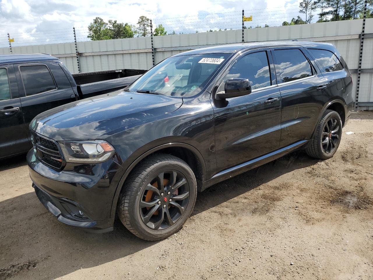 dodge durango 2019 1c4rdjag4kc848641