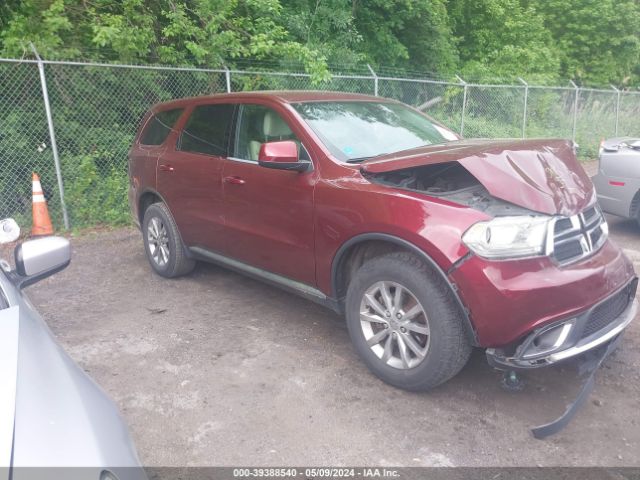 dodge durango 2016 1c4rdjag7gc485128