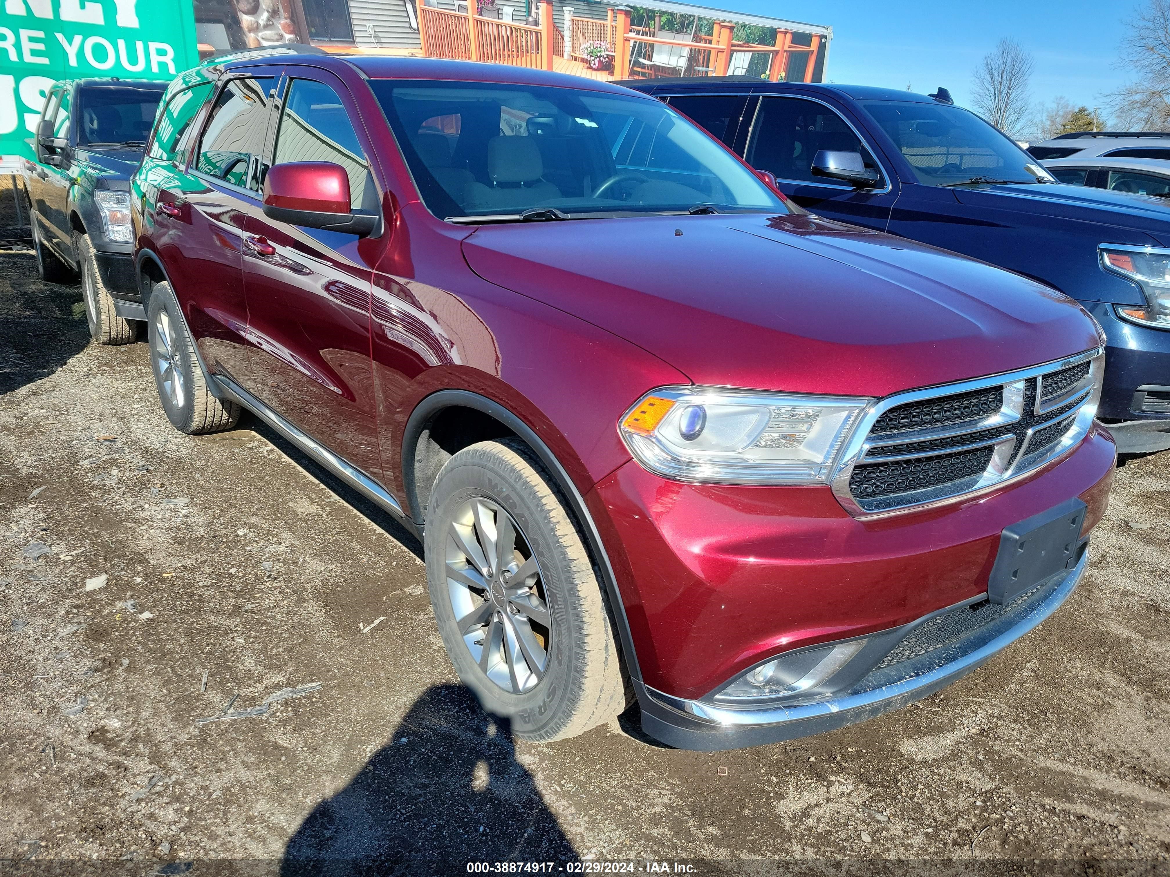 dodge durango 2018 1c4rdjag7jc186682