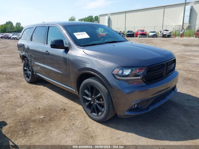 dodge durango 2018 1c4rdjag8jc395140