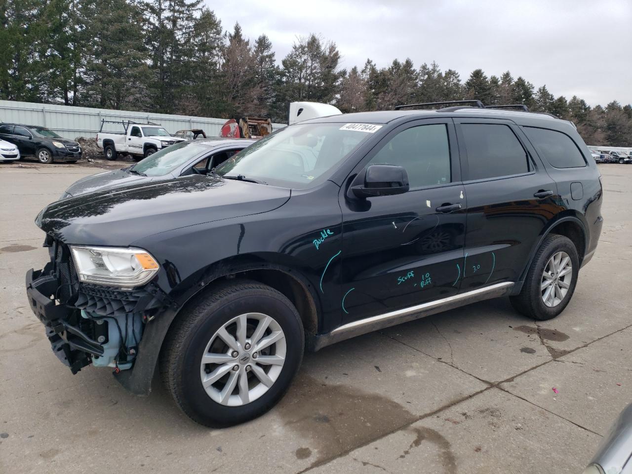 dodge durango 2020 1c4rdjag8lc124873