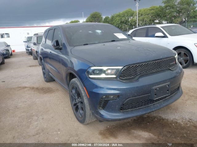 dodge durango 2021 1c4rdjag9mc763197