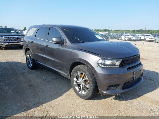 dodge durango 2019 1c4rdjdg0kc550406